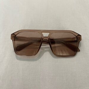 Quay Australia Stylish Brown Sunglasses